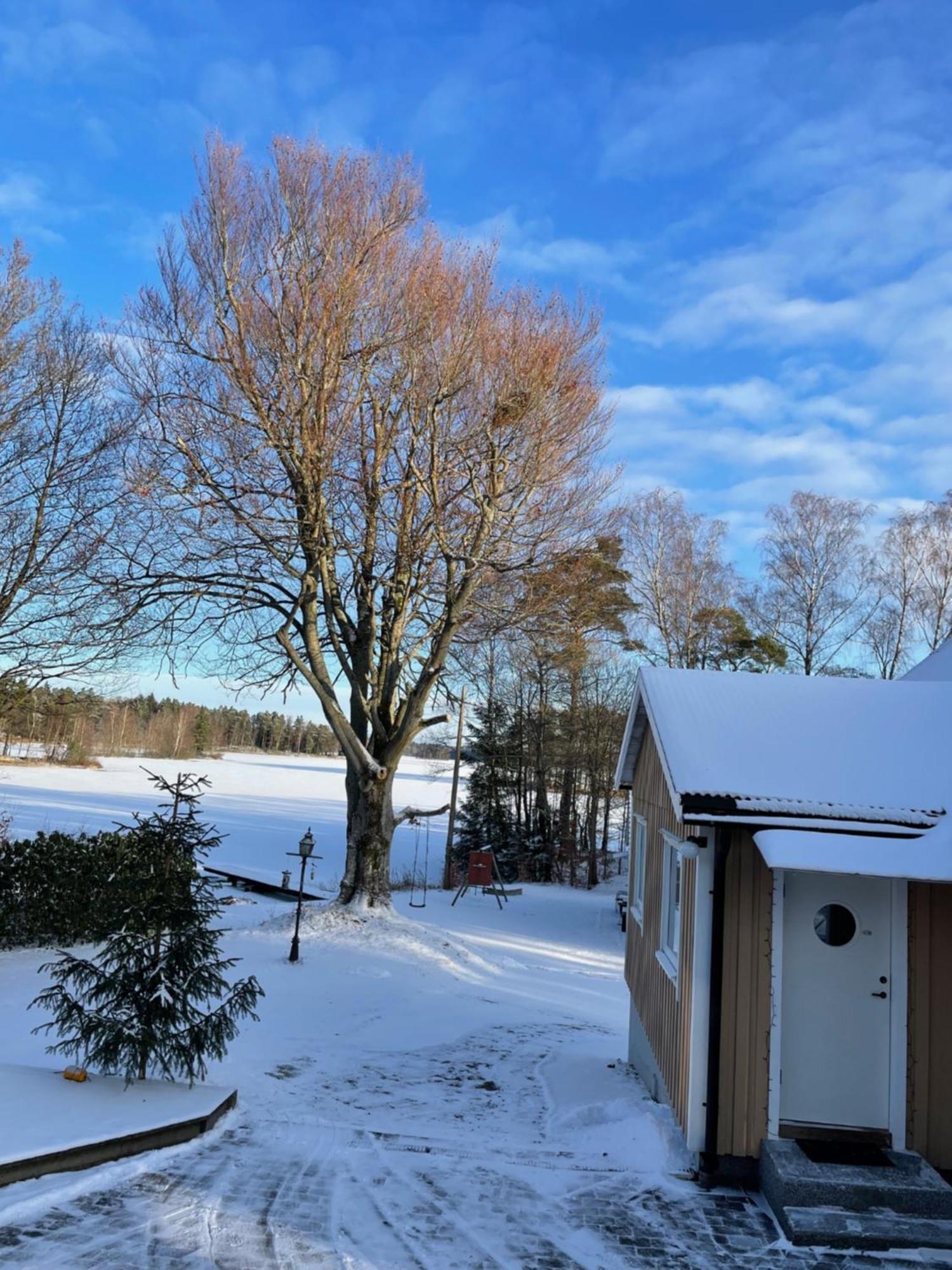 Naturskoent Boende Vid Sjoe Skånes Fagerhult Exteriér fotografie